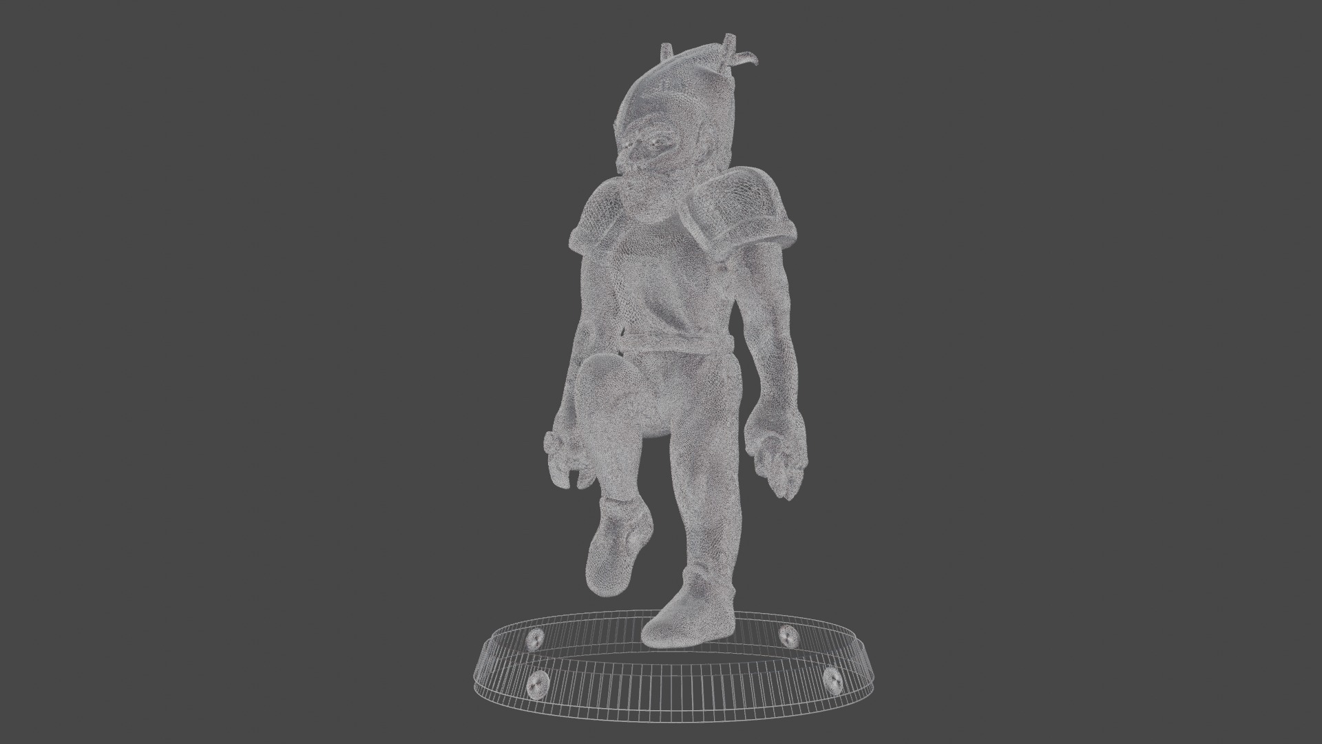 The Runner Chess 3D PRINTABLE model 3D print model_9