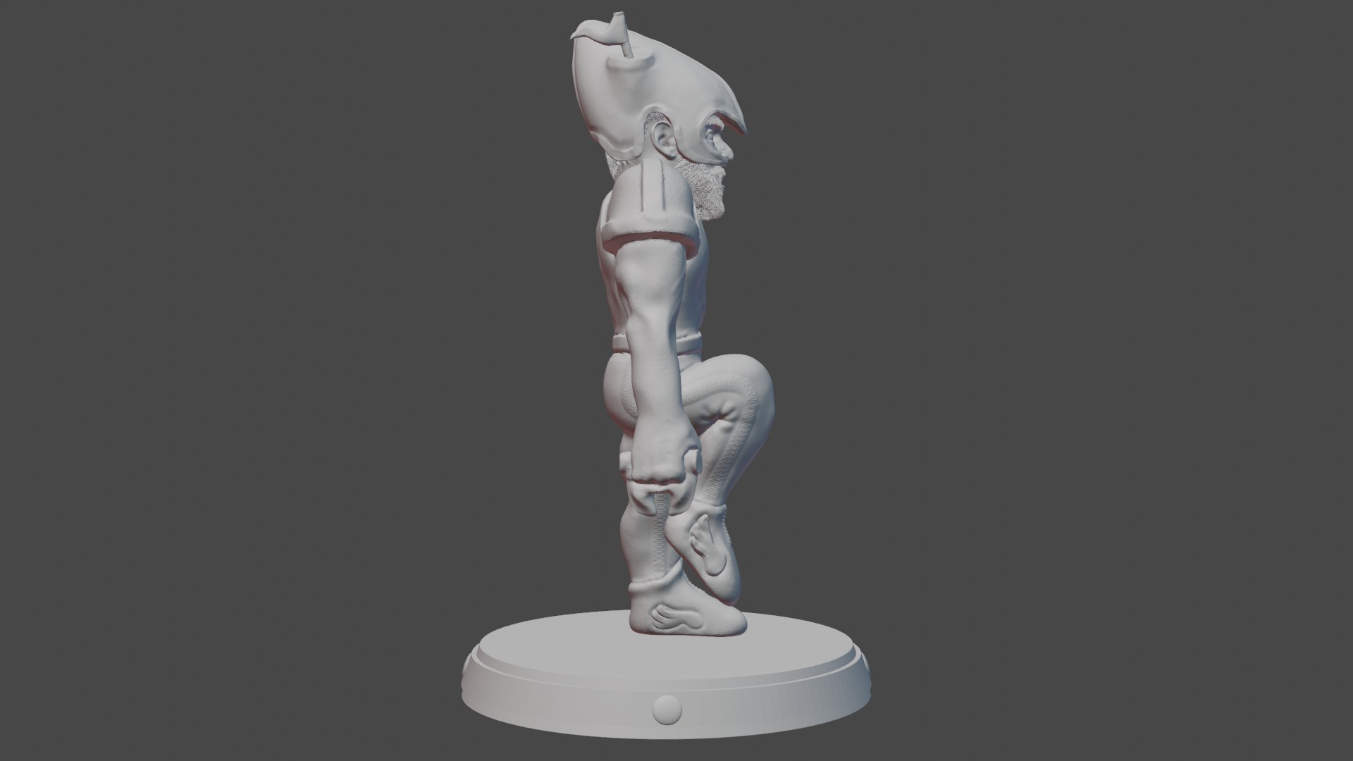 The Runner Chess 3D PRINTABLE model 3D print model_4