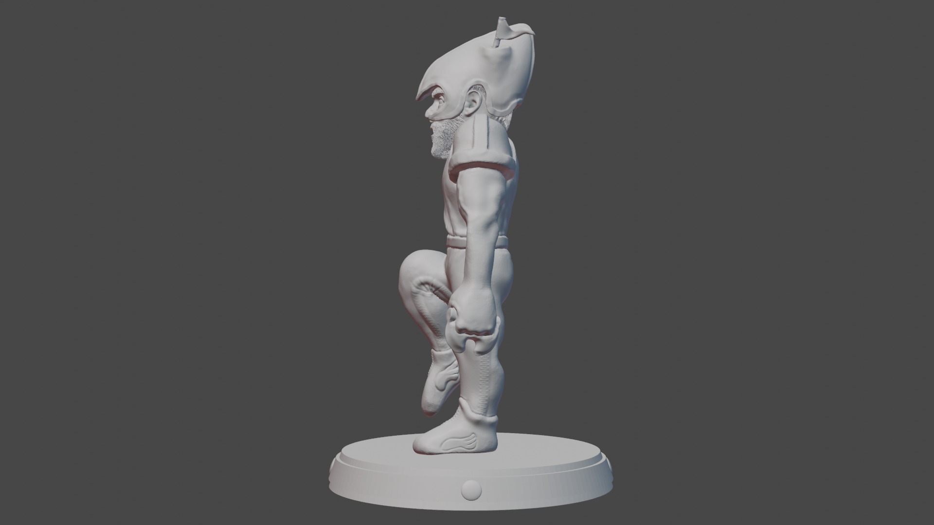 The Runner Chess 3D PRINTABLE model 3D print model_6