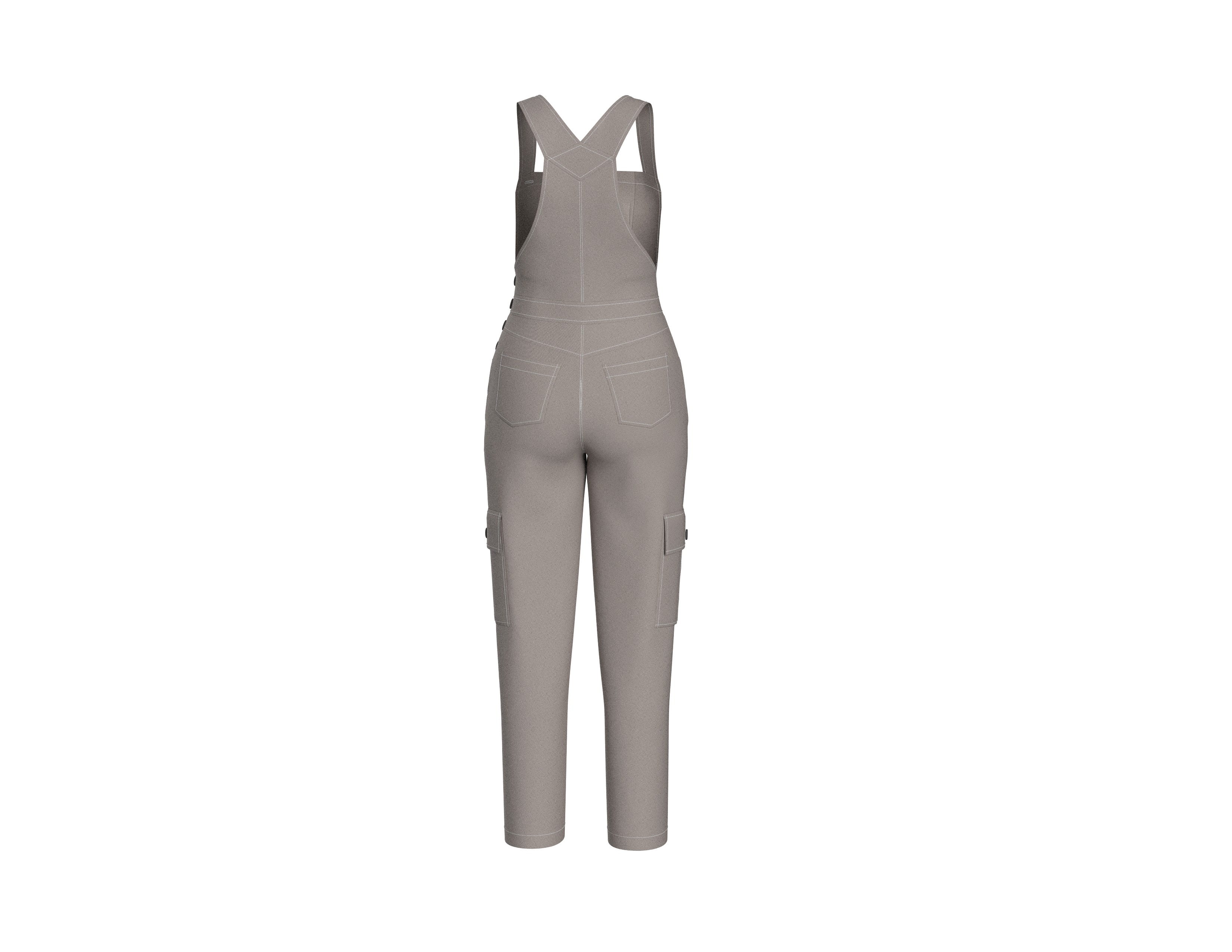 47 jumpsuit pattern 3D print model_4
