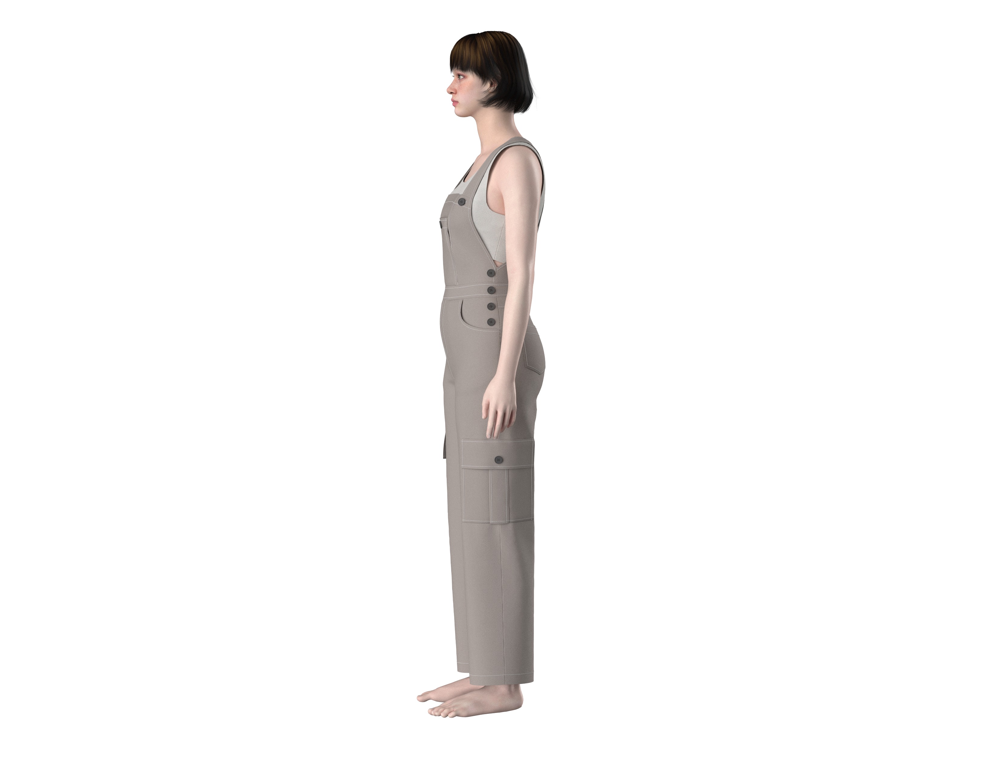 47 jumpsuit pattern 3D print model_3
