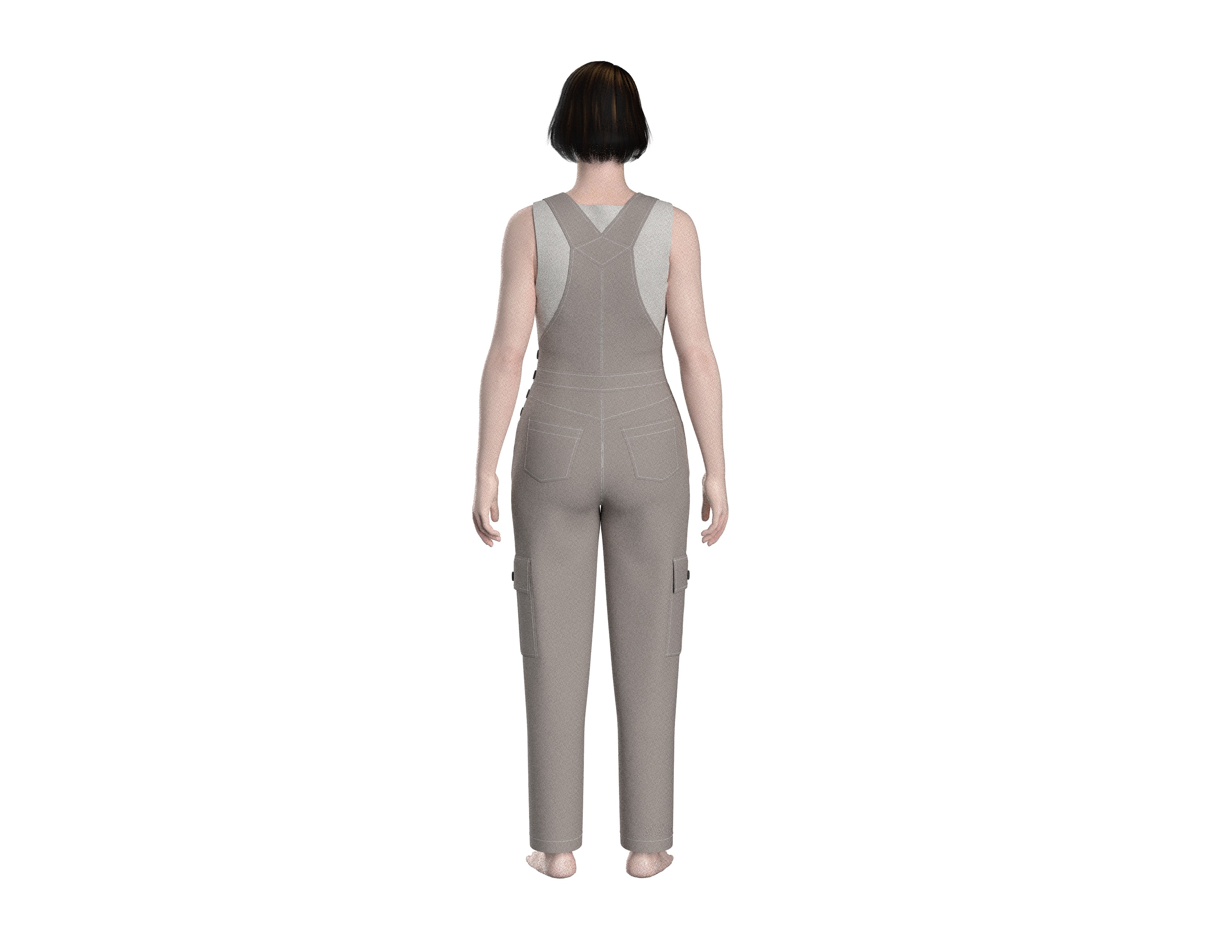 47 jumpsuit pattern 3D print model_2