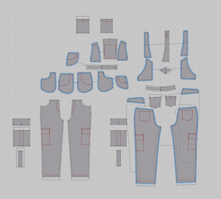 47 jumpsuit pattern 3D print model_6