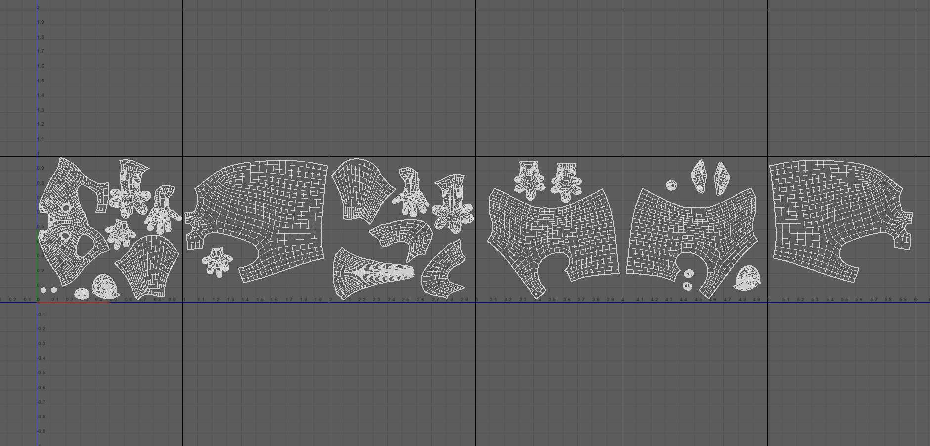 VFX Ready ferret 3d model  3D model_10