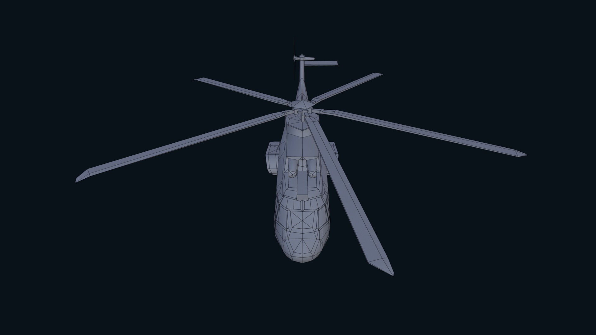 Asset - Army -EC225 Super Puma MkII 3D MODEL Low-poly 3D model_47