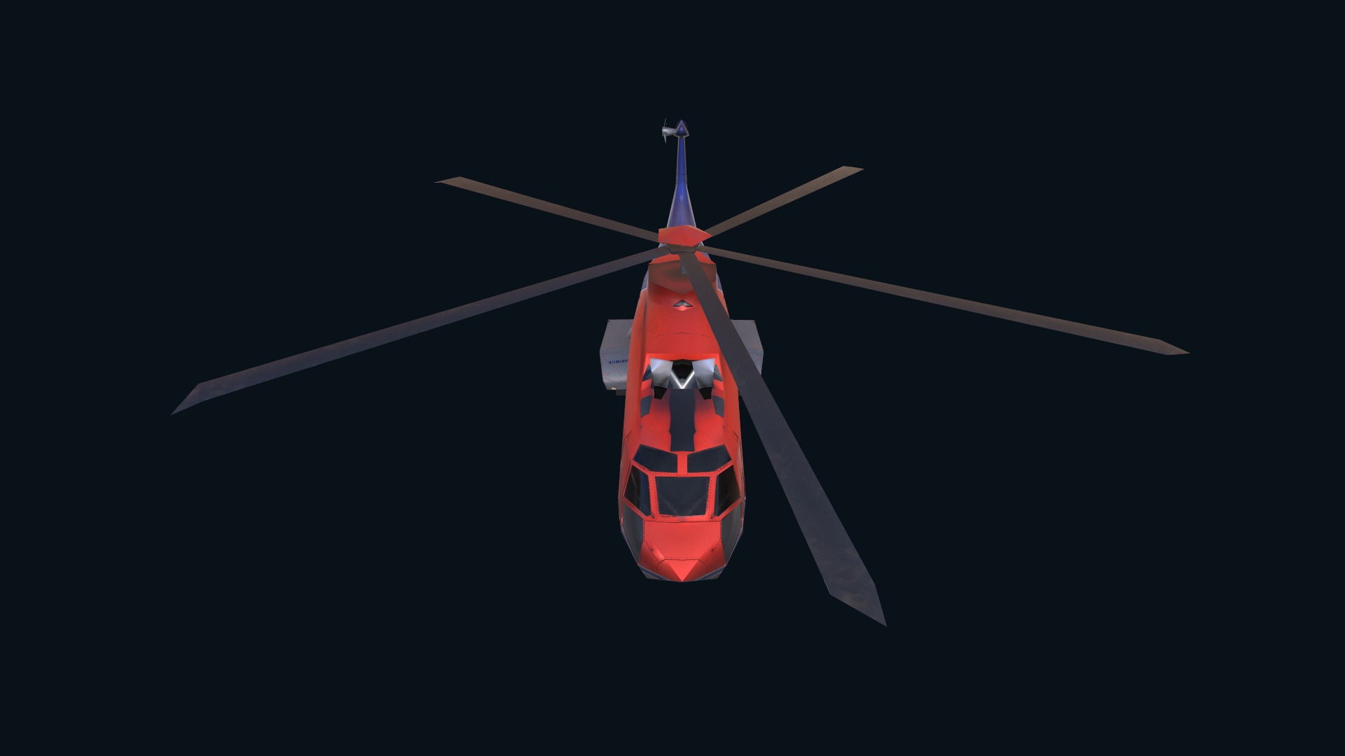 Asset - Army -EC225 Super Puma MkII 3D MODEL Low-poly 3D model_27