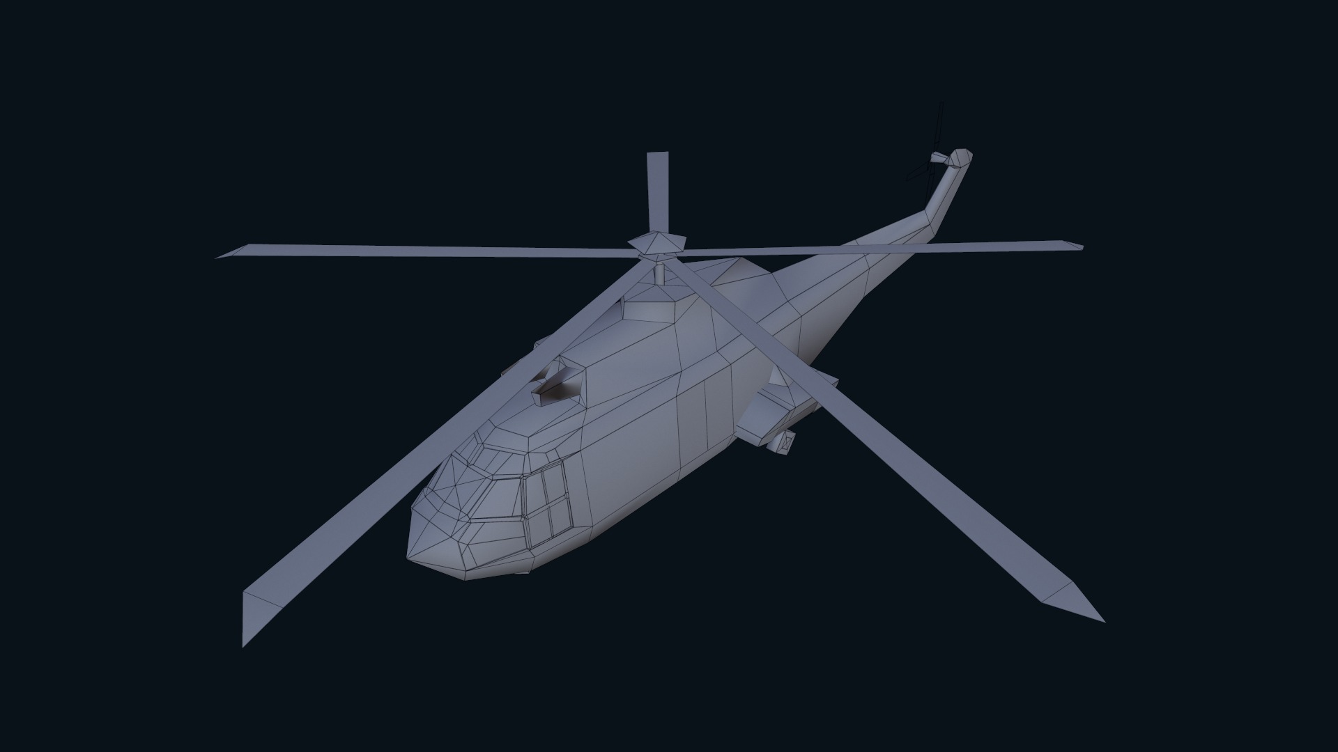 Asset - Army -EC225 Super Puma MkII 3D MODEL Low-poly 3D model_51