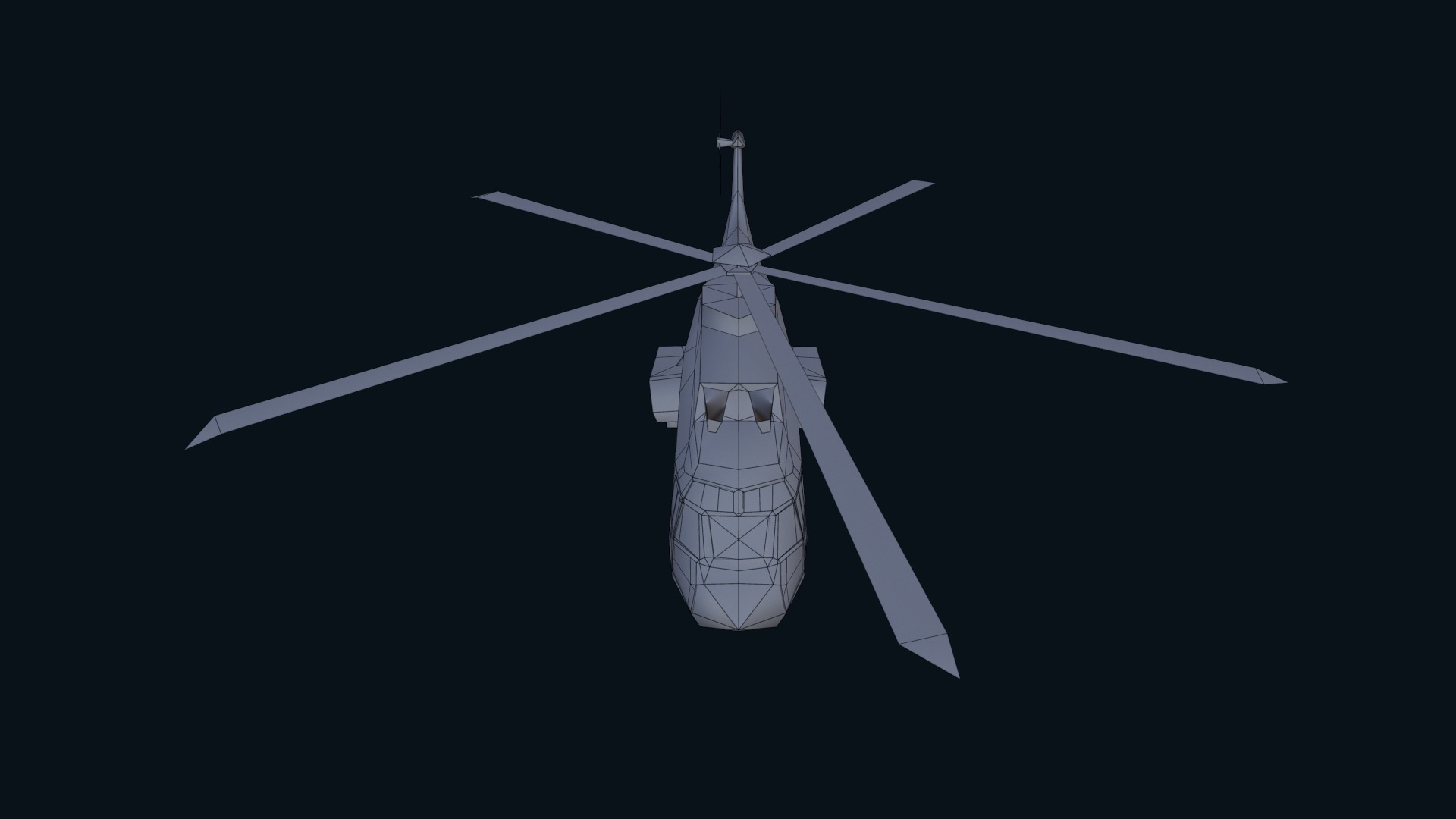 Asset - Army -EC225 Super Puma MkII 3D MODEL Low-poly 3D model_52