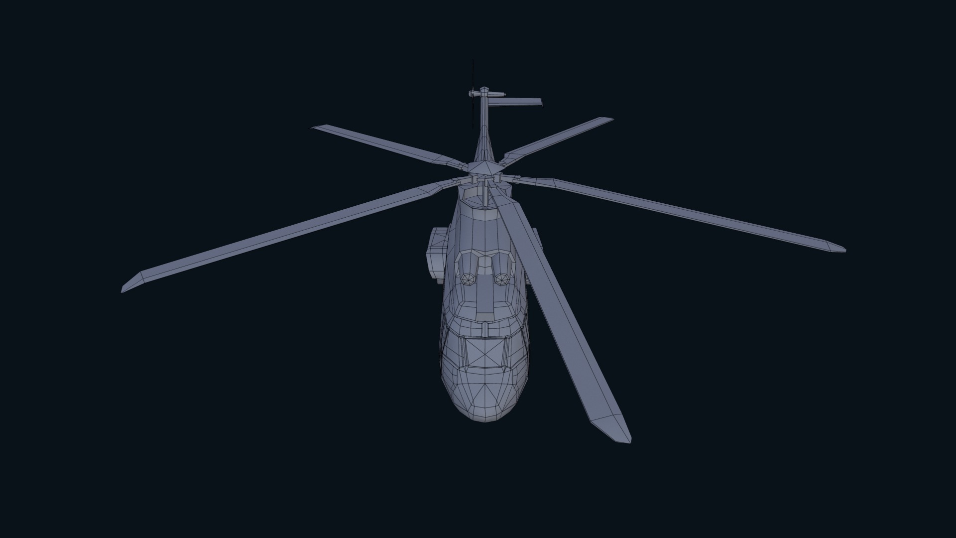 Asset - Army -EC225 Super Puma MkII 3D MODEL Low-poly 3D model_42