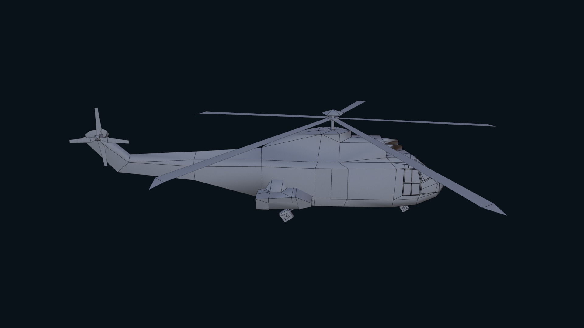 Asset - Army -EC225 Super Puma MkII 3D MODEL Low-poly 3D model_54