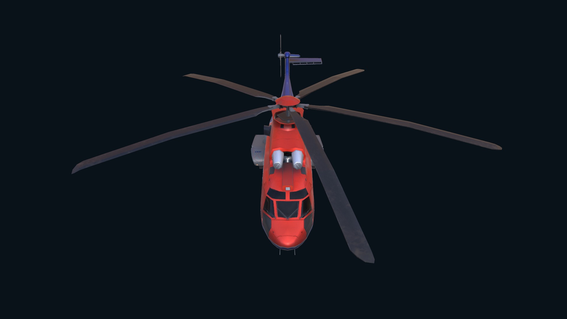 Asset - Army -EC225 Super Puma MkII 3D MODEL Low-poly 3D model_12