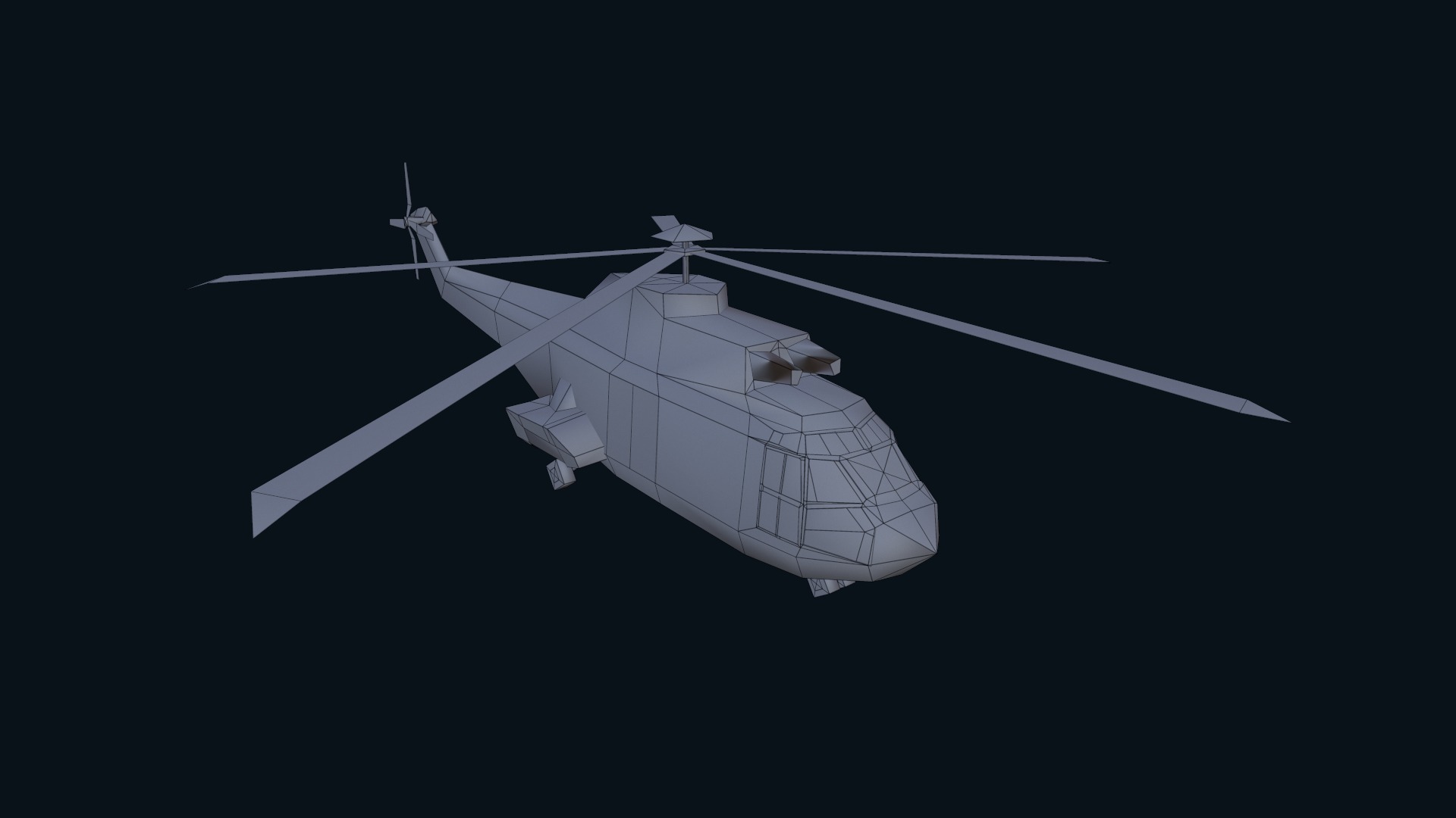 Asset - Army -EC225 Super Puma MkII 3D MODEL Low-poly 3D model_53