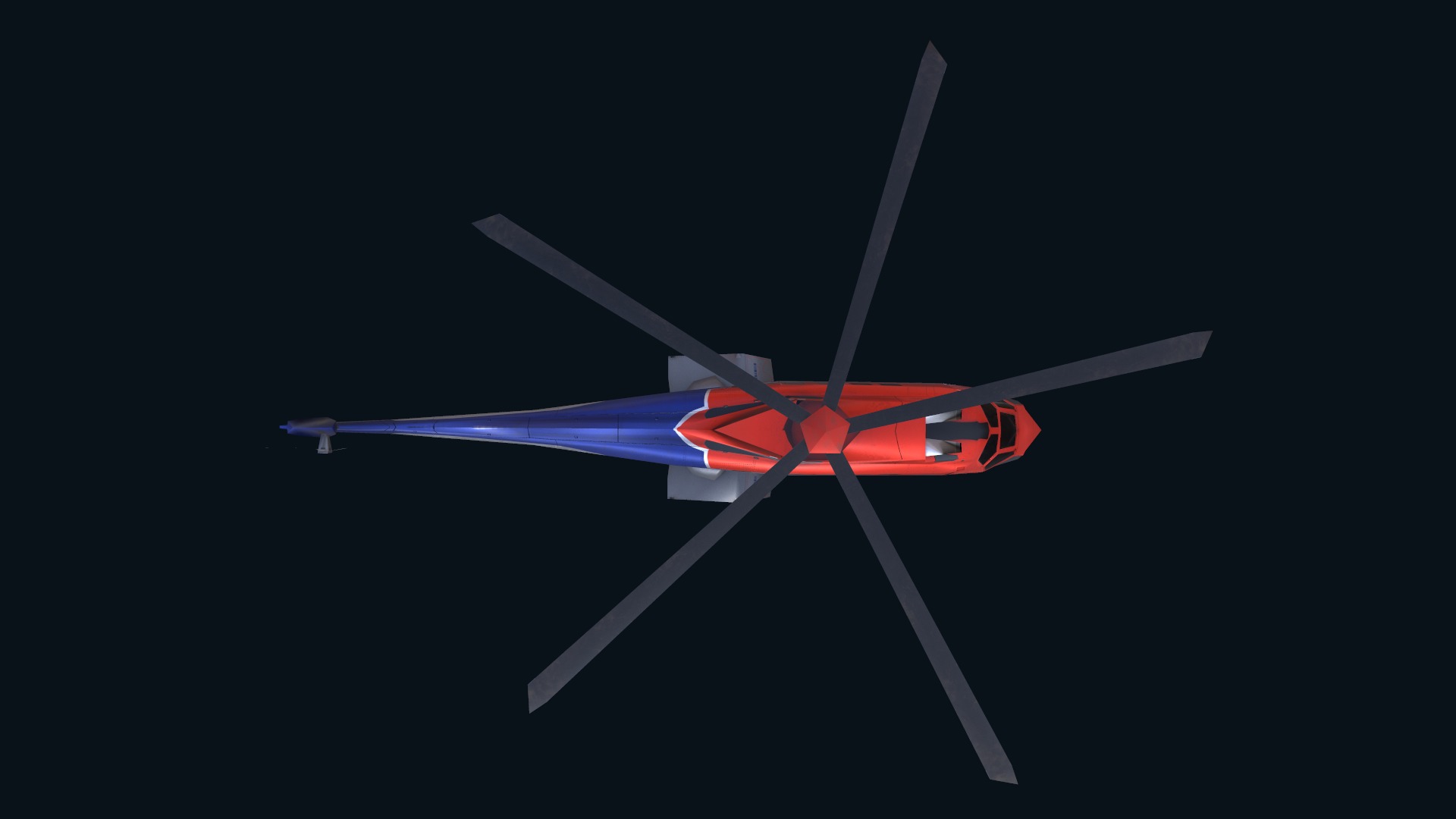 Asset - Army -EC225 Super Puma MkII 3D MODEL Low-poly 3D model_30