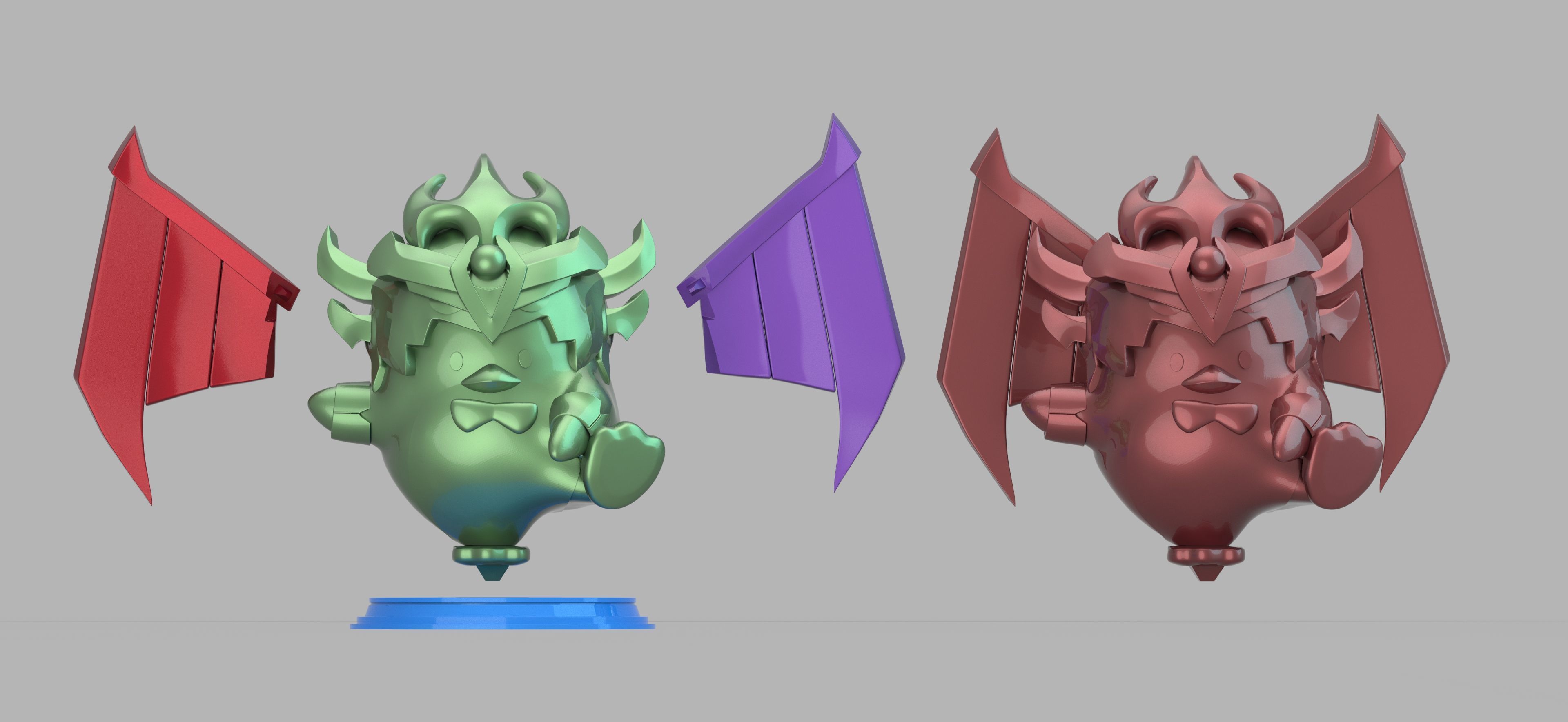 TUXEDO SAM - OBELISK 3D print model_3