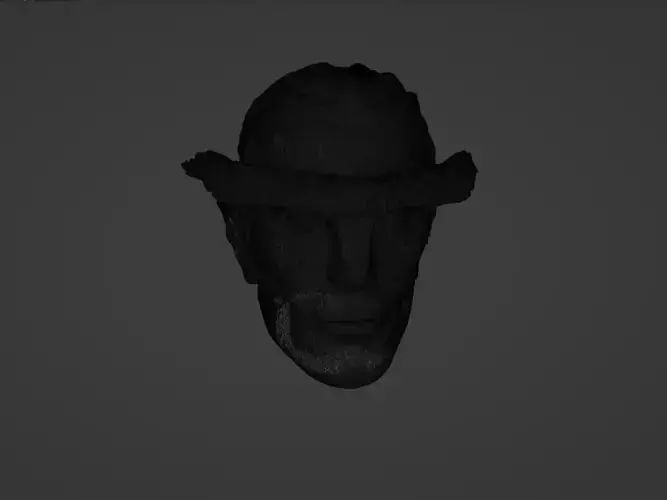 Sixth scale figure head - Tiefling Male