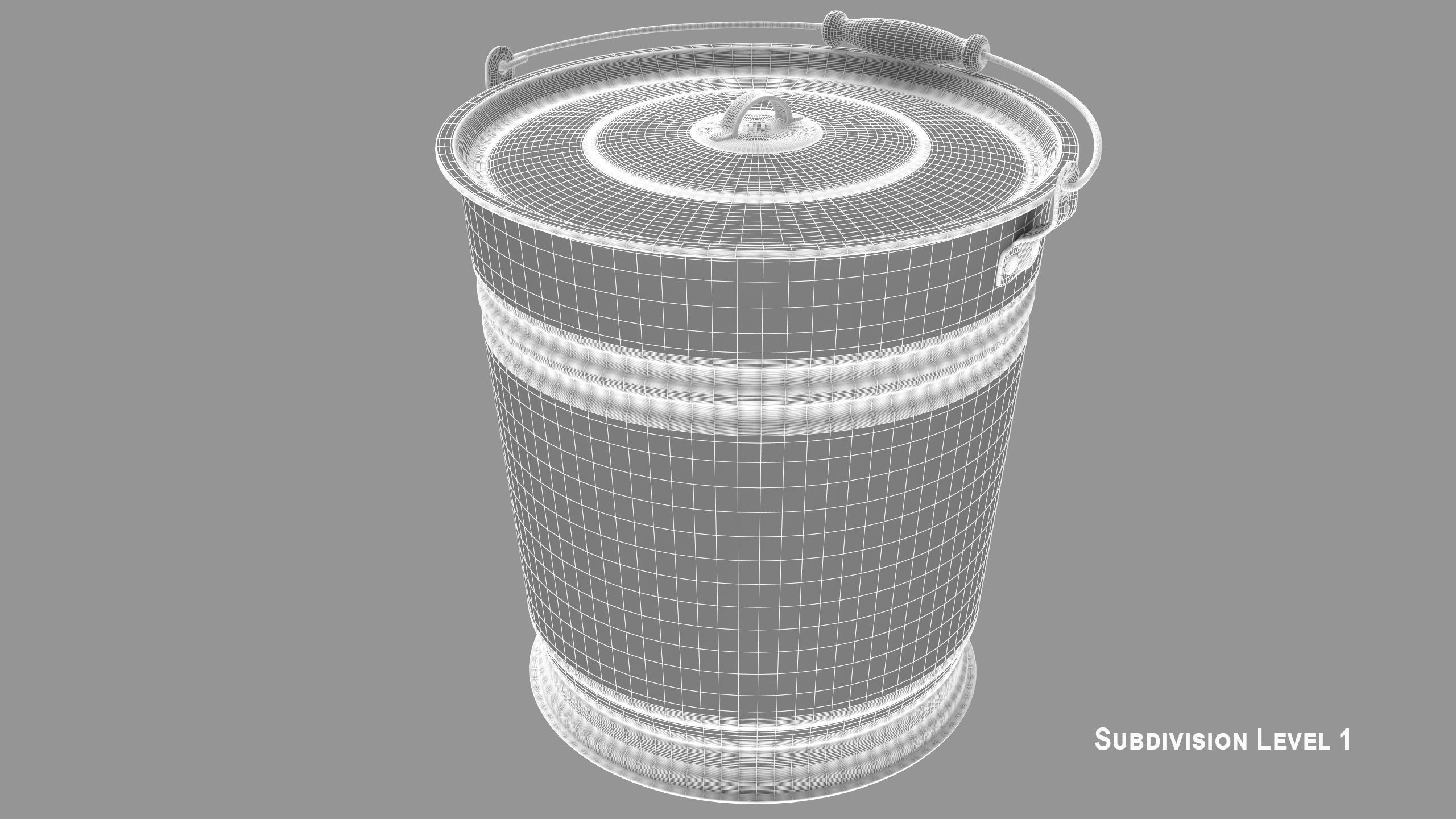 Bucket 3D model_9