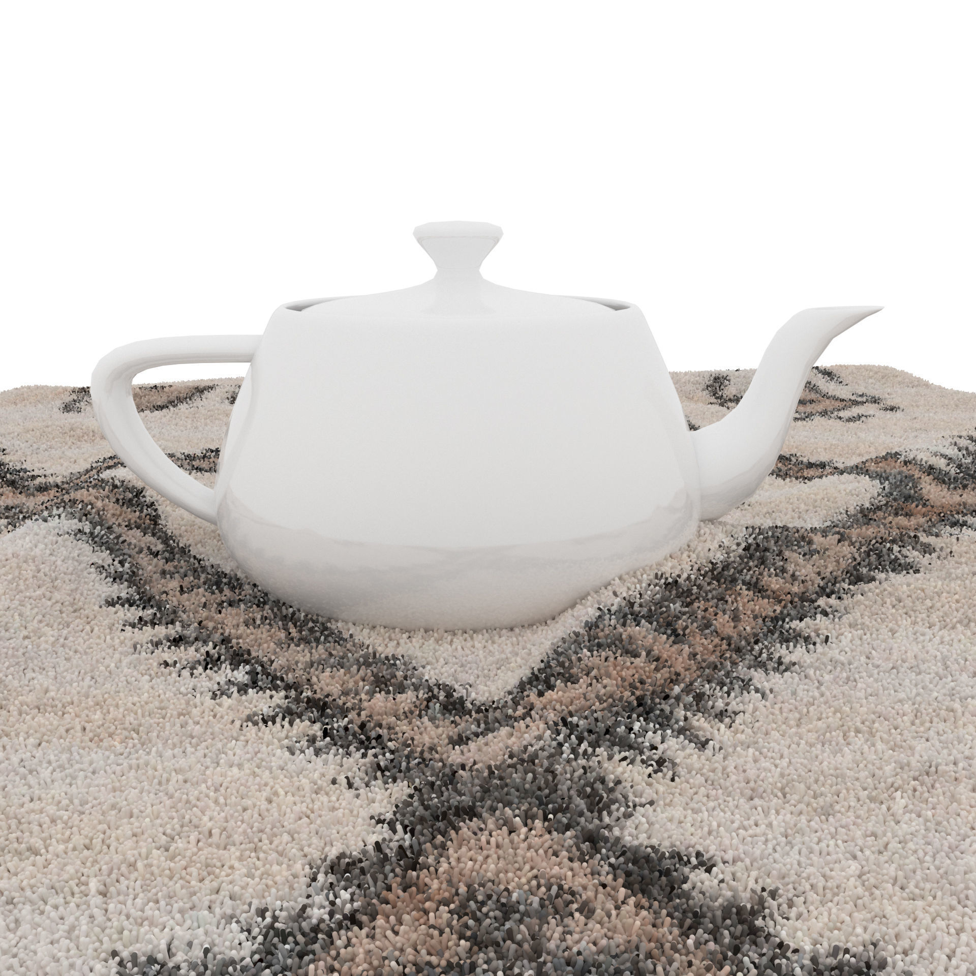 Rugs No 991 Low-poly 3D model_6