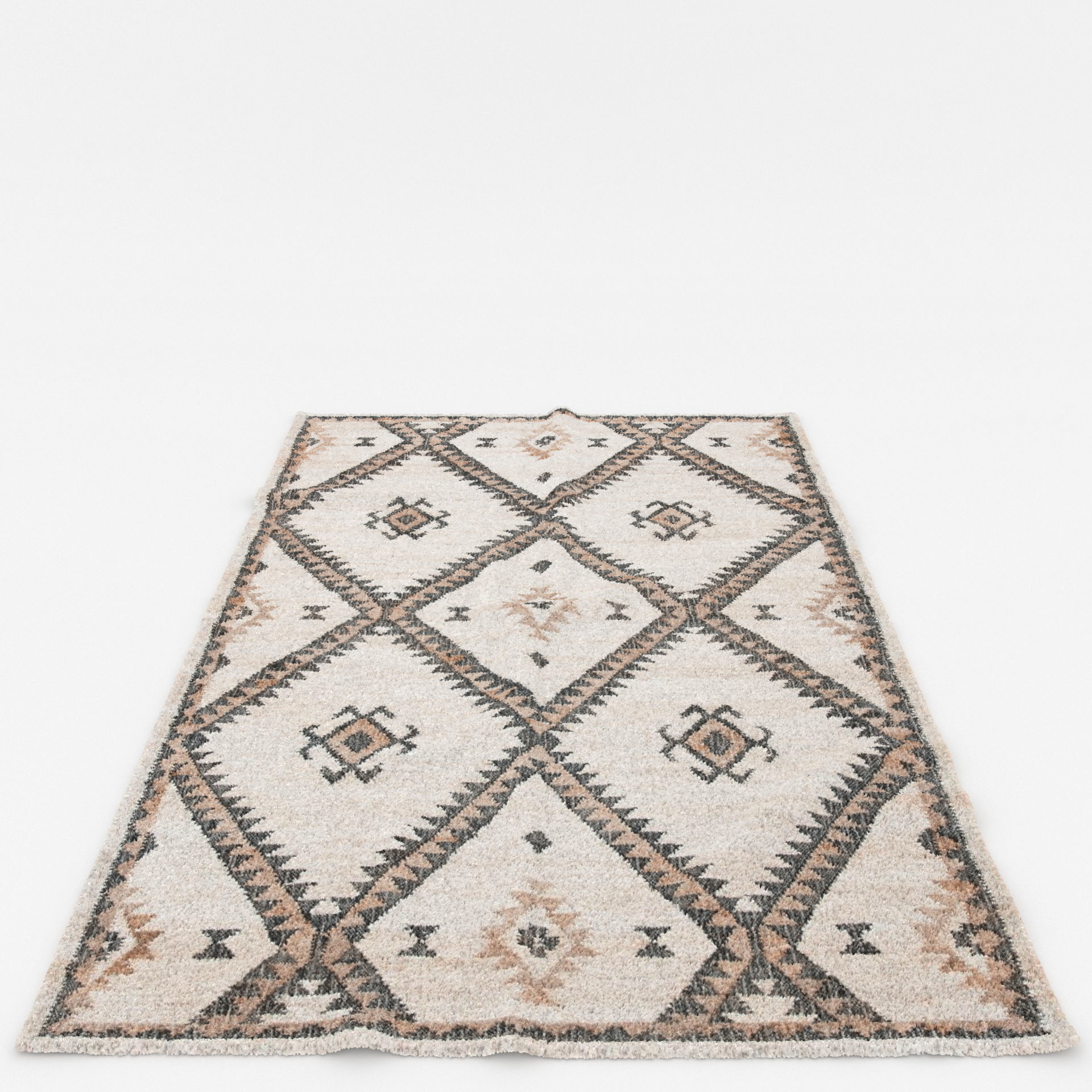 Rugs No 991 Low-poly 3D model_7
