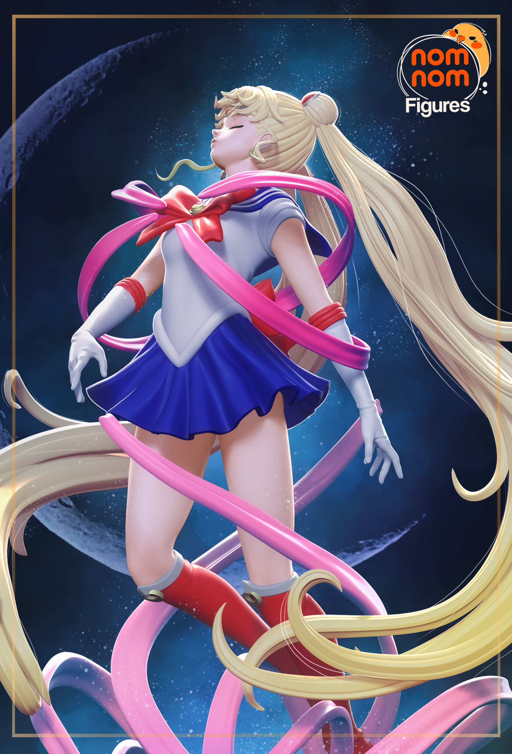 Sailor Moon 3D print model_1