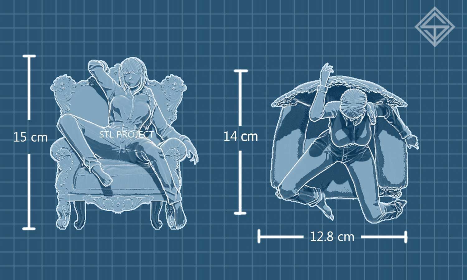 Makima 3D print model_5