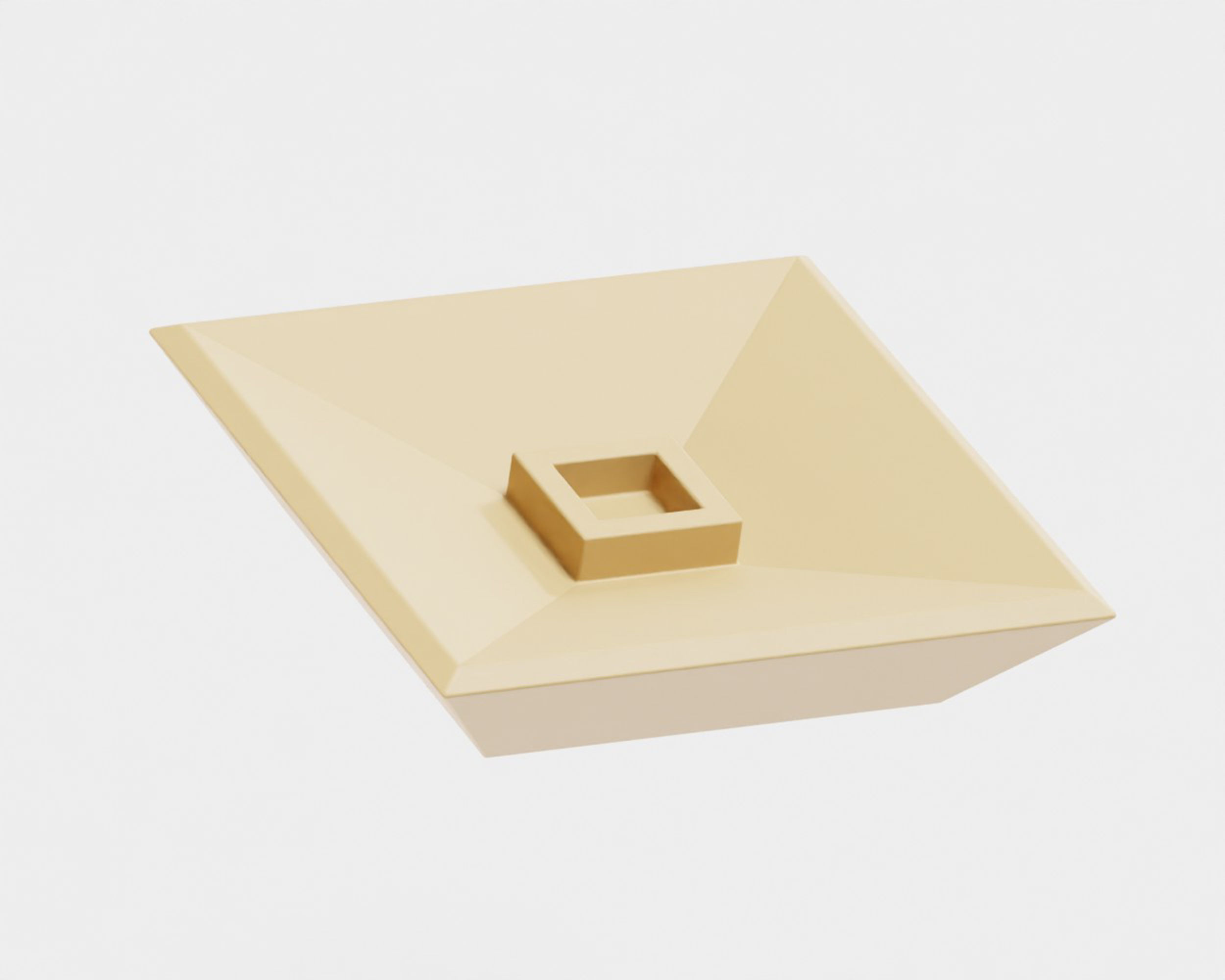 Arabic Oud stand Low-poly 3D model_3