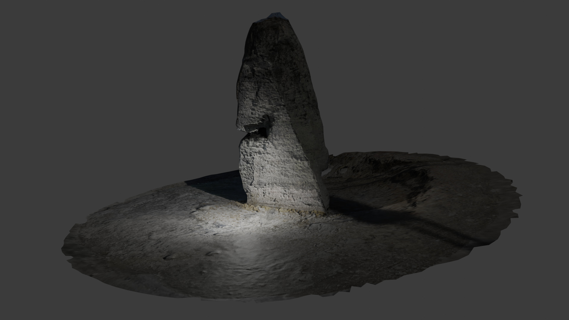 Alexandra Obelisk Iconic Monument 3D Model New Zealand Landmark Low-poly 3D model_1