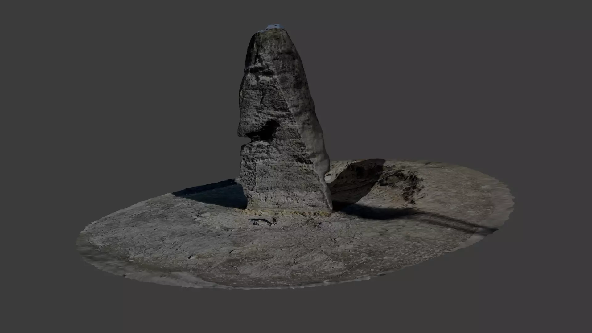 Alexandra Obelisk Iconic Monument 3D Model New Zealand Landmark Low-poly 3D model_0