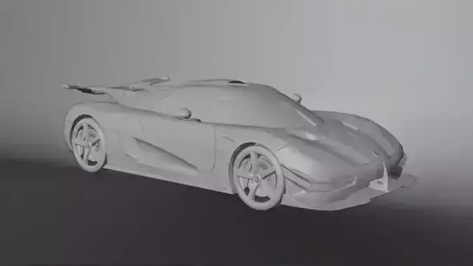 3D Model games car 