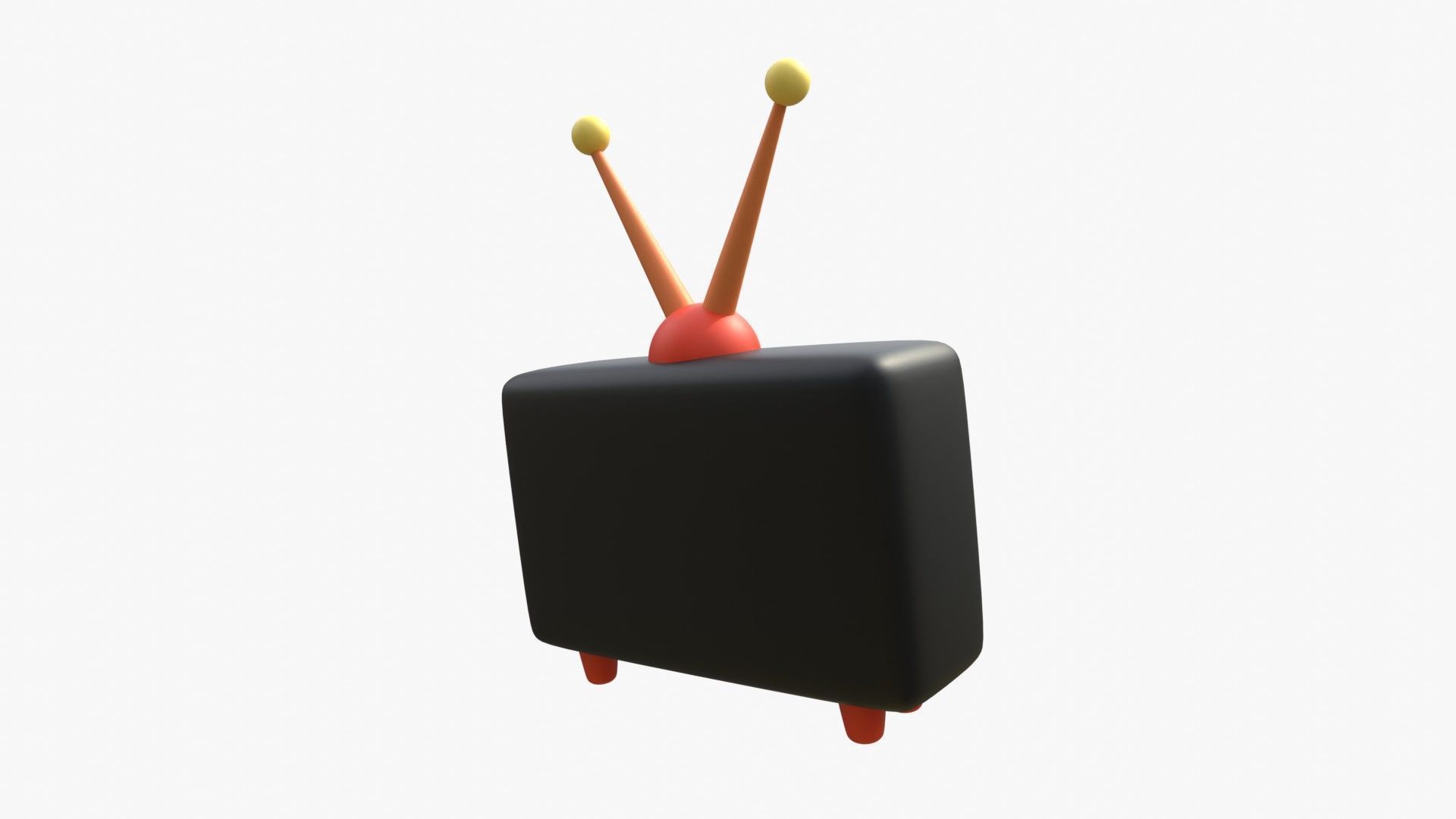 Television 3D model_13