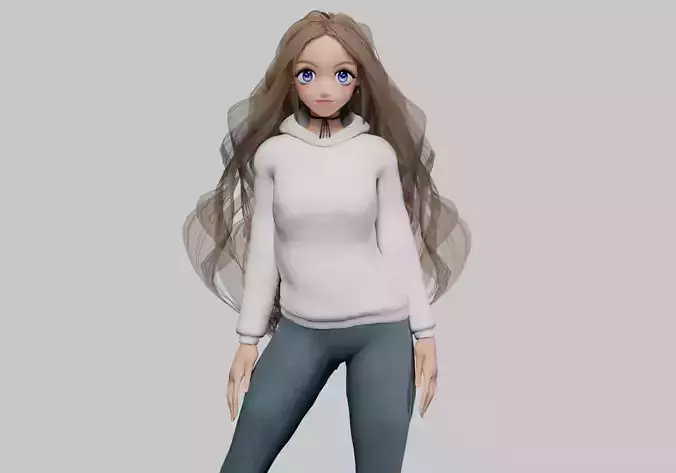 Young cute girl V39990 