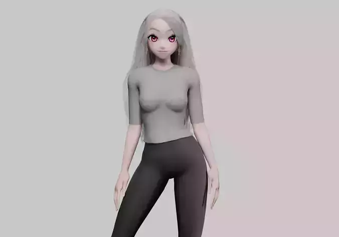 teen cute girl V33036 