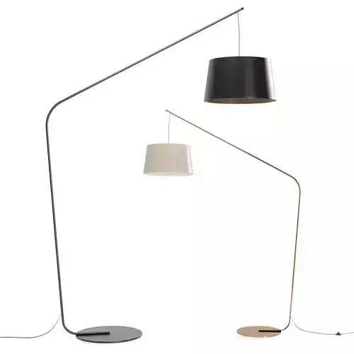 Large Lobby design arc floor lamp