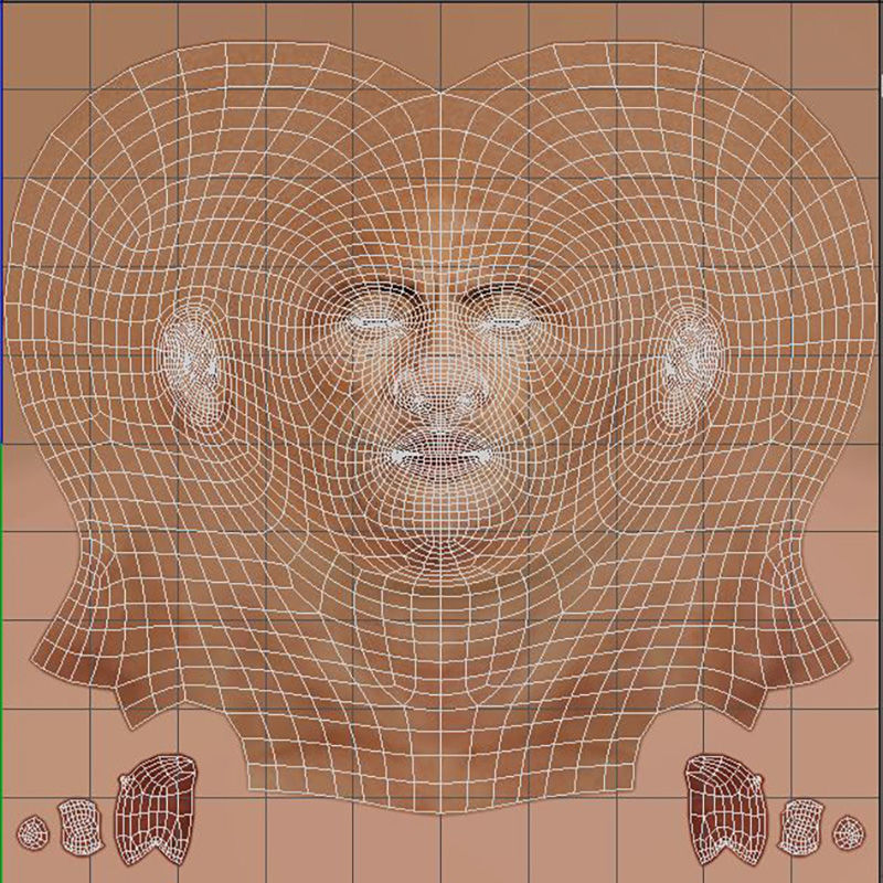 Dwayne Johnson 3D Model Low-poly 3D model Low-poly 3D model_20