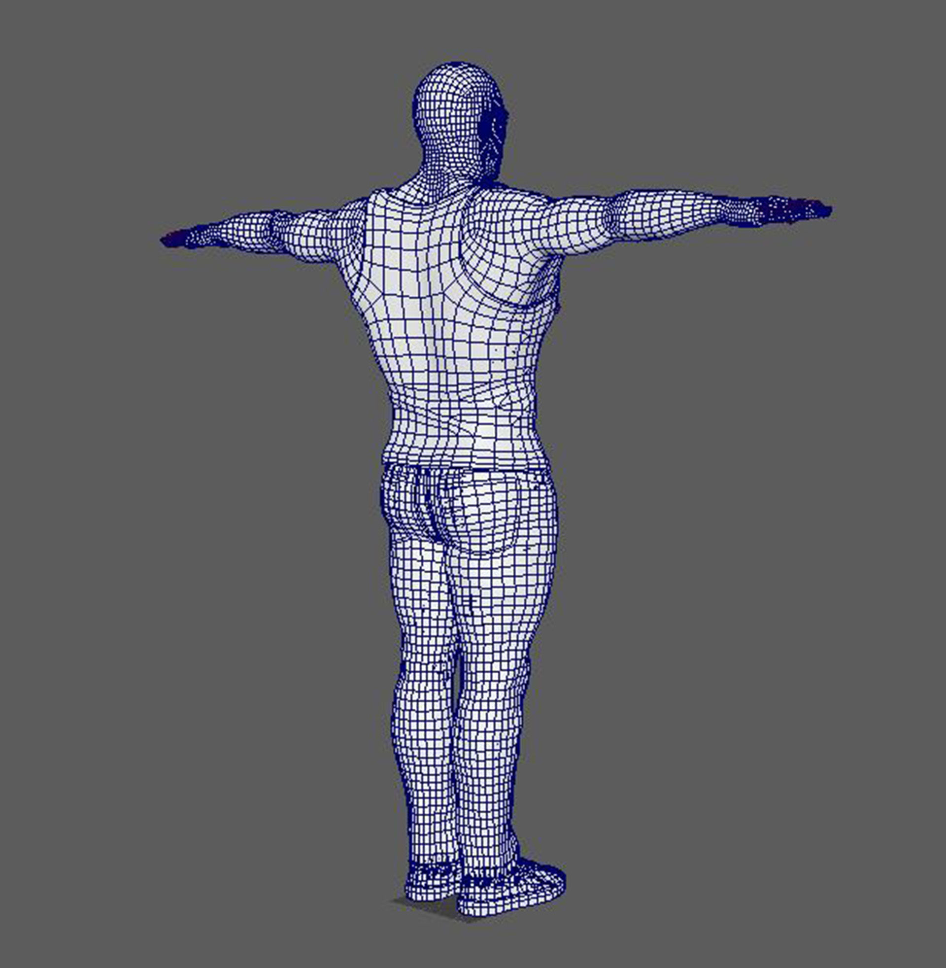 Dwayne Johnson 3D Model Low-poly 3D model Low-poly 3D model_16