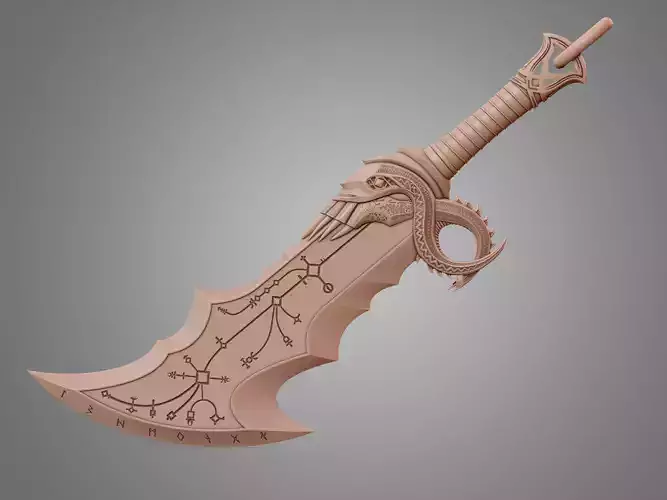 Blade of Chaos Kratos Weapon God of War