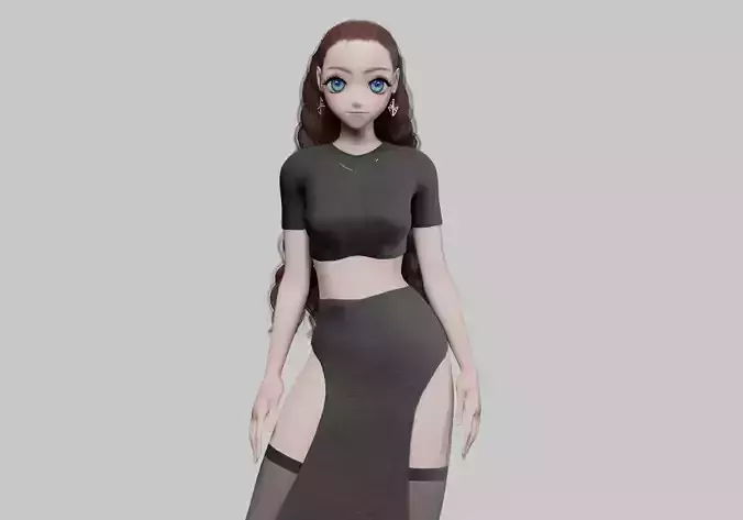 Basic Beautiful girl V33681 