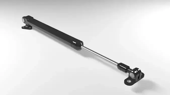 Hydraulic cylinder 3d model