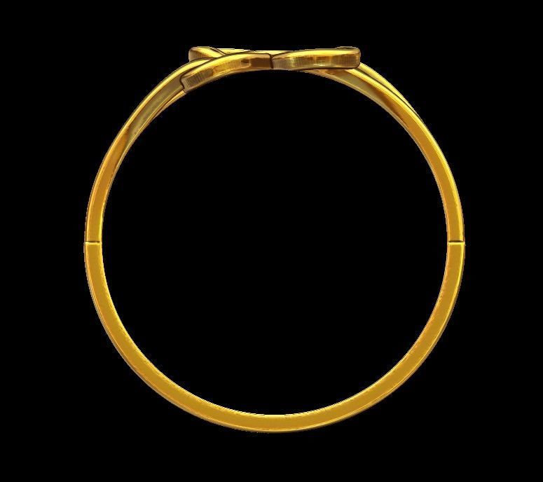 Double Twisted Ring  3D print model_21