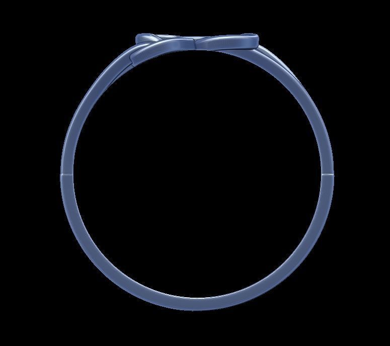 Double Twisted Ring  3D print model_20