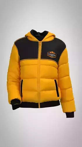 Slick 3d Jacket model Clo 3d Marvelous designer 