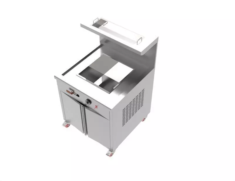3Falafel Frying Machine 3D model_0