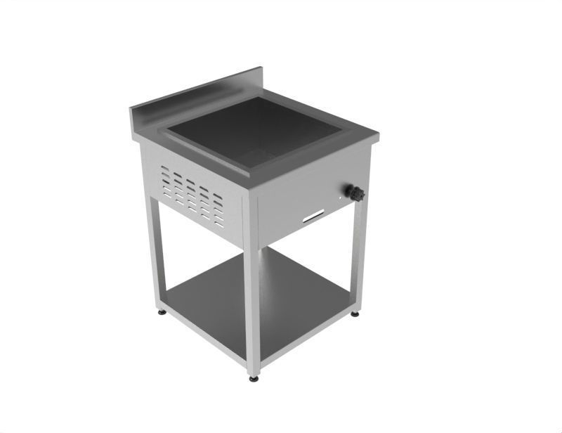 3Falafel Frying Machine 3D model_12