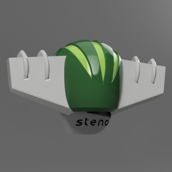 Kotetsu Jeeg head pendant 3D print model_2