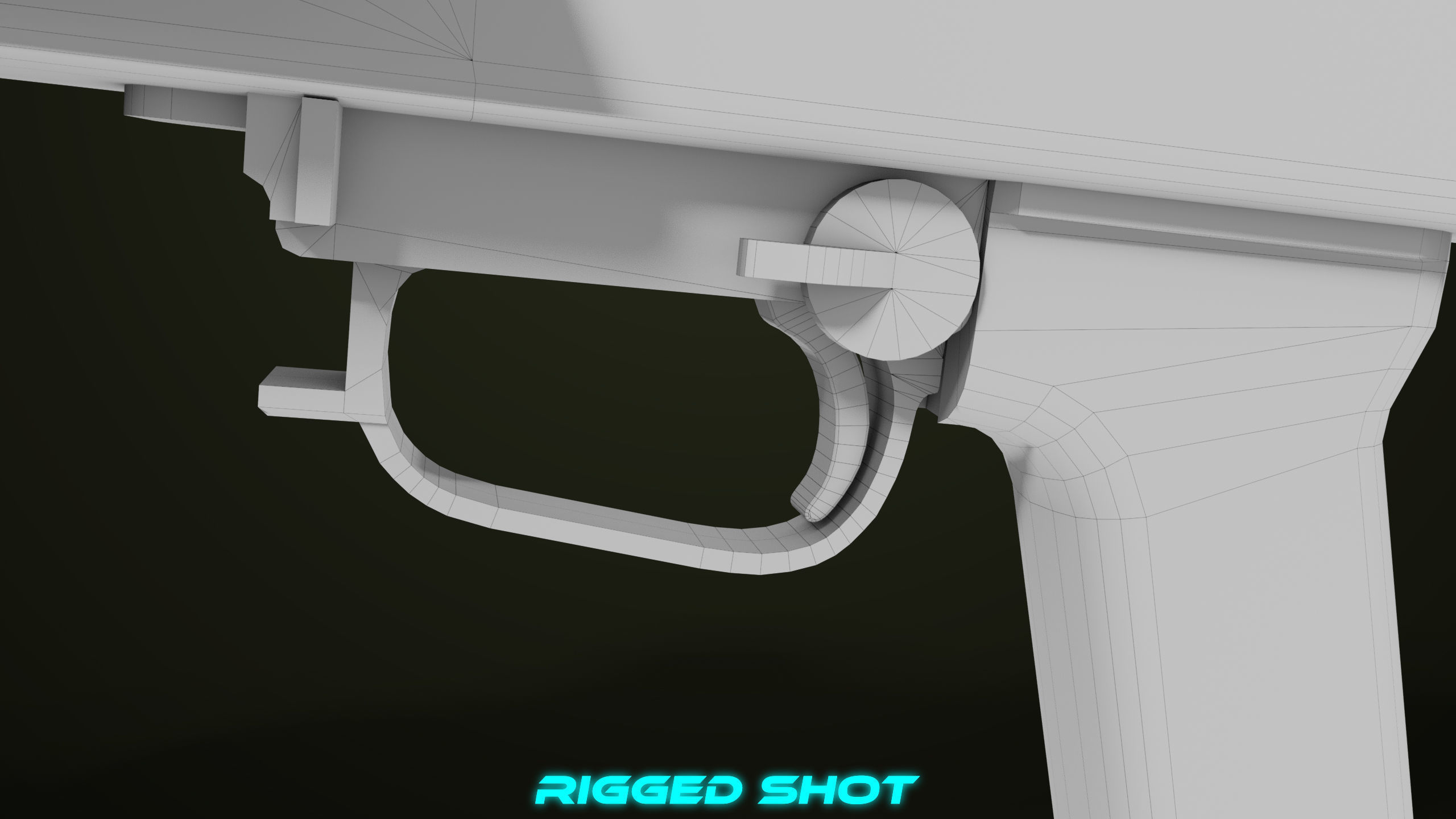 Machine Gun 11 Metal All PBR Unity UE Textures Low-poly 3D model_68