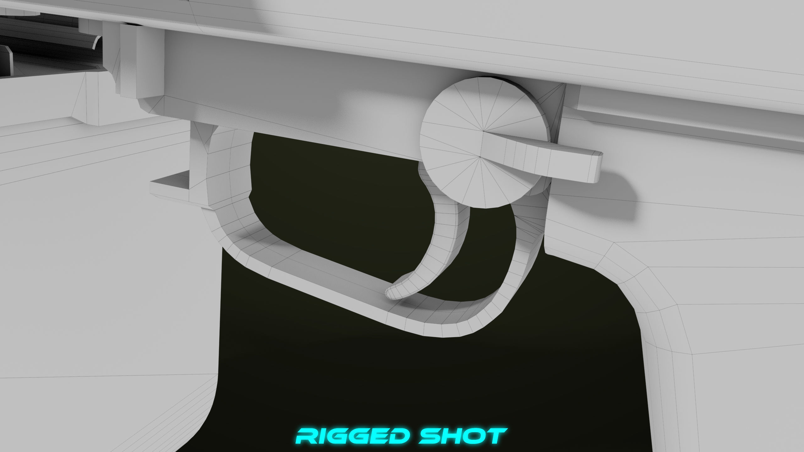 Machine Gun 11 Metal All PBR Unity UE Textures Low-poly 3D model_65