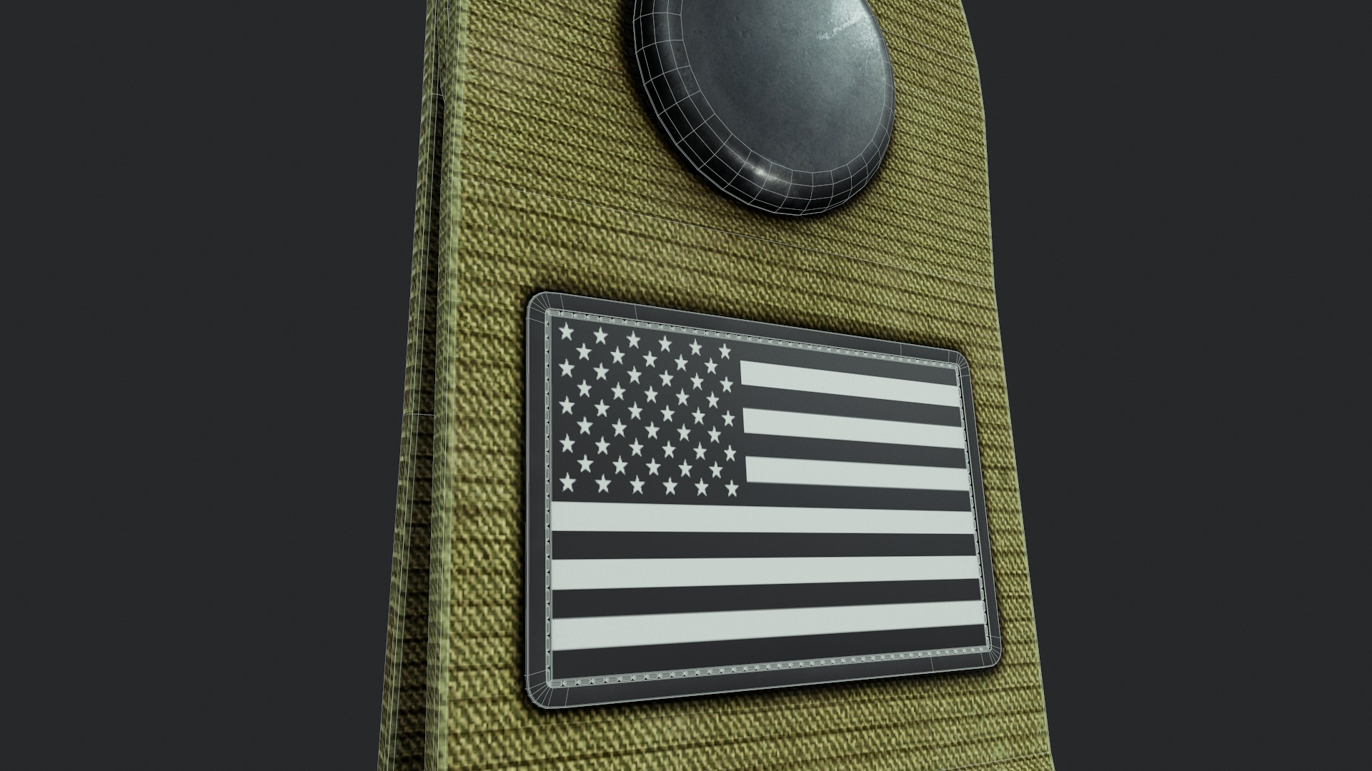 Clip Fob Keychain - Tutorial Included  Low-poly 3D model_7