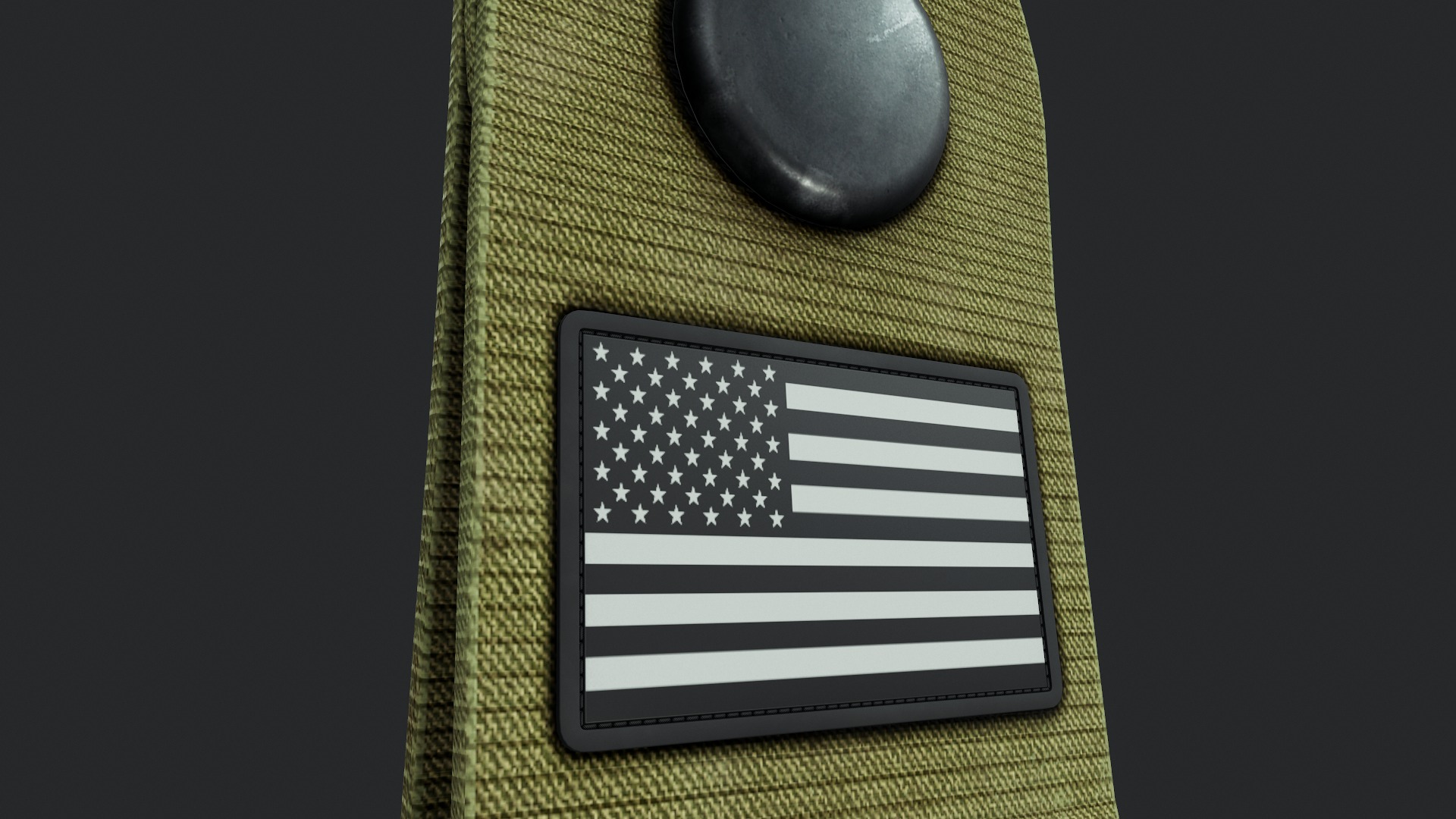 Clip Fob Keychain - Tutorial Included  Low-poly 3D model_6