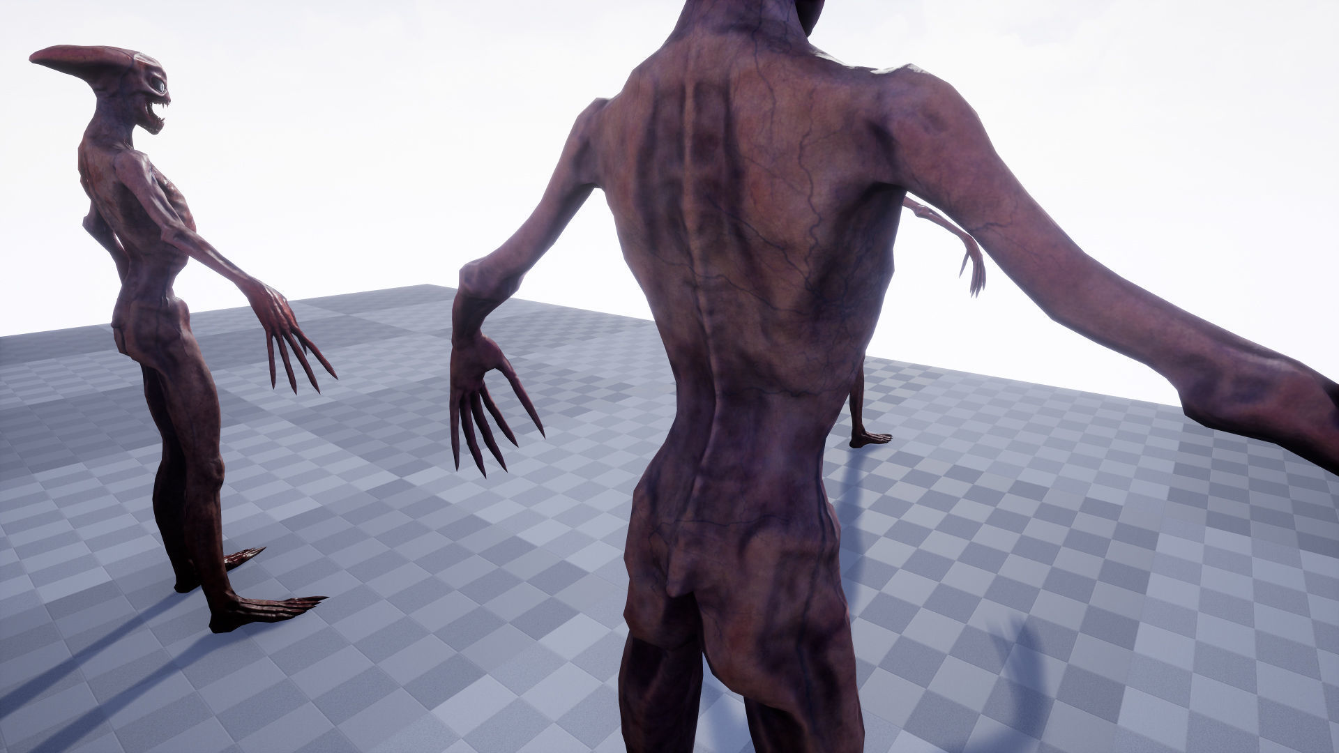 Alien 2 Low-poly 3D model_25