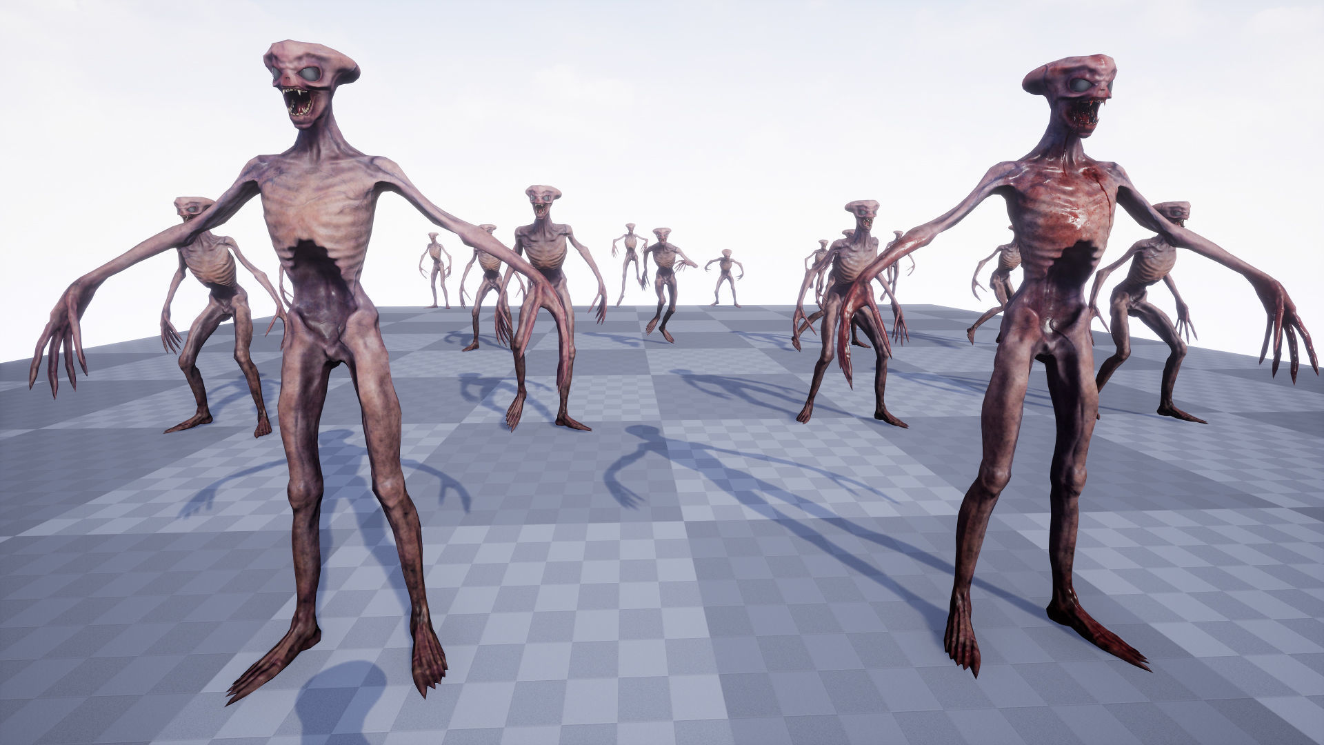 Alien 2 Low-poly 3D model_18