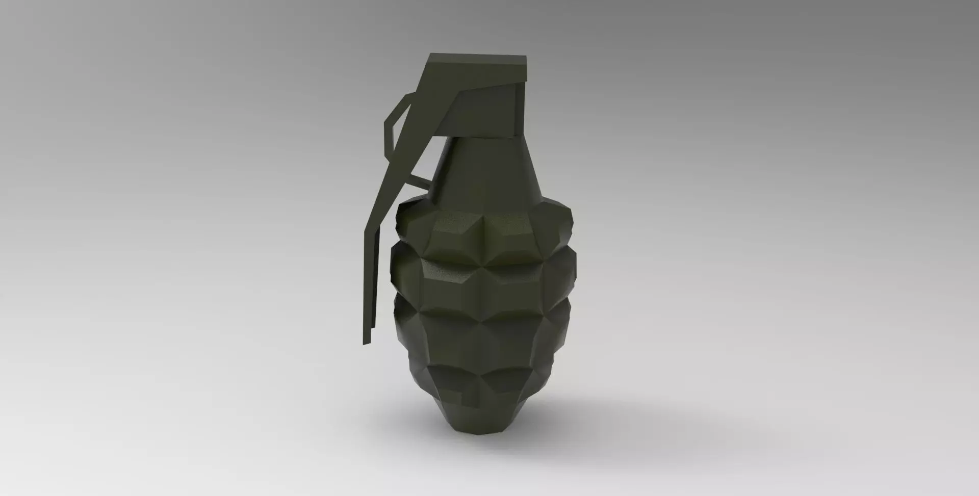 mk2 grenade 3D model_0